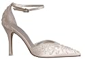 Wedding, Bridal, Satin with Beads and Embroided - Evening Shoes - Casablanca Shoe