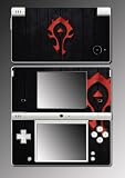 World of Warcraft Horde Banner Flag Shield WoW Cataclysm Game Vinyl Decal Cover Skin Protector SKIN for Nintendo DSi