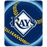 Tampa Bay Rays fleece blanket throw NEW