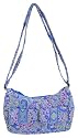 Vera Bradley Capri Blue Libby Handbag