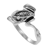 Sterling Silver Frog Ring