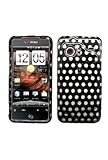 HTC Droid Incredible Cell Phone Polka Dots Protective Case Faceplate Cover