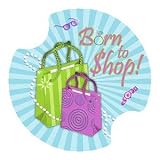 Born to Shop Carsters - Coasters for Your Car