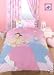 PINK DISNEY PRINCESS  Single Duvet Cover Bedding Set Image