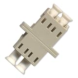 Fiber Optic Cable Adapter/coupler LC-LC Duplex Multimode 5 Pack