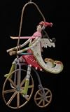 Gisela Graham Angel on Penny Farthing Hanging Christmas Decoration