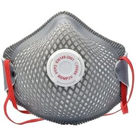 Draper 12206 FFP2 Moulded Plastic Dust Mask (Pack of 3)