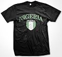 Nigeria Crest T-shirt, Nigerian Flag T-shirt