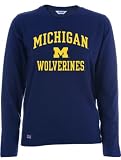 Michigan Wolverines Navy Women's Perennial Long Sleeve T-Shirt