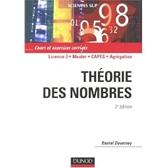 Th�orie des nombres