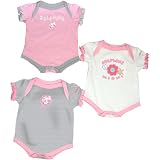 Reebok Miami Dolphins Infant 3 Piece Pink Creeper Set