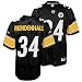 Rashard Mendenhall Jersey: Reebok Black Replica #34 Pittsburgh Steelers Jersey - X-Large