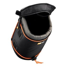 Click here to buy Case Logic SLRA-1 Small SLR Lens Case (Black Gray) by Case Logic.