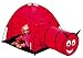 Kids Ladybug Play Tent with Tunnel