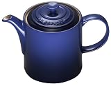 Le Creuset Stoneware Grand Teapot, Graded Blue, 1.3 Litre