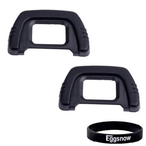 Eggsnow (2-pack) eyepiece eyecup eye cup for nikon d750…