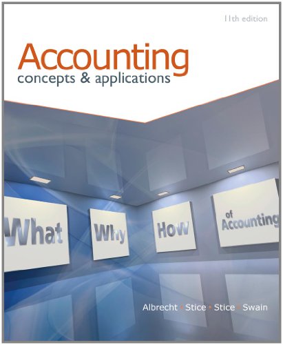 Textbook - Accounting: Concepts and Applications (with Annual Report)