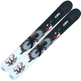 GPO Heraldic Snow Blades Mini Skis RELEASE BINDINGS