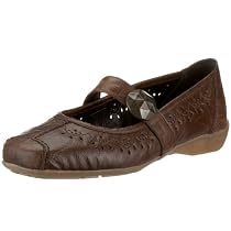 Rieker Wiebke 40265-27, Damen Ballerinas, braun, (testadimoro 27)
