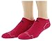 adidas Women's Climacool No Show Sock (2-Pair), Vivid Berry/Black/Mid Grey/Black/Vivid Berry/Mid Grey, Size 5-10