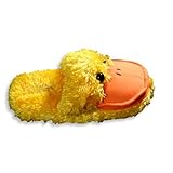 Tru-Fit - Womens Slide Duck Slipper, Yellow, Orange