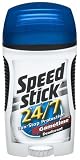 Speed Stick 24/7 Deodorant, Gametime, 3-Ounce Sticks (Pack of 6)