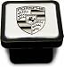 Genuine OEM Porsche Cayenne Trailer Hitch Cover -Black on Silver