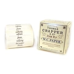 Thomas Crapper 4 ply Englisch Toilettenpapier