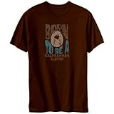 IMAGE OF Born To Be A Backgammon Player Sports Mens T-Shirt (Brown, Size Large)