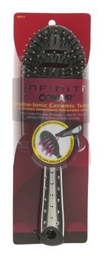 HealthPersonalCare: Infiniti by Conair Vented Cushion Brush, Colors Vary  Red or Black 