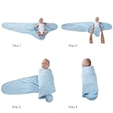 Bibs Miracle Swaddler Blanket Blue
