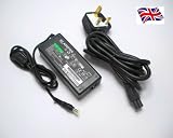 HP COMPAQ NC8000 NW8000 LAPTOP CHARGER AC ADAPTER 18.5V 3.5A 65W MAINS BATTERY POWER SUPPLY UNIT INCLUDES POWER CORD C5 CABLE MAINS CLOVER LEAF 3 PRONG UK PLUG LEAD