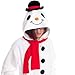 Silver Lilly Unisex Pajamas - Plush One Piece Cosplay Holiday Snowman Costume
