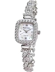Gemorie Women Fashion Watch with Jewelry Band in Rhodium Plating (128957)
