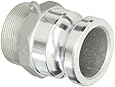 Dixon Aluminum A380 Global Type F Cam and Groove Fitting, Plug x NPT Male