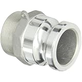 Dixon Aluminum A380 Global Type F Cam and Groove Fitting, Plug x NPT Male