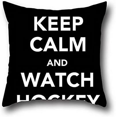 Lu Bibi Little Devil Cotton 100% Throw Pillow Cases Blue Home Office Decorative Square Decor ( 16*16 )