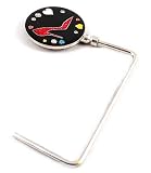 Super HOT Ruby Red Glitter High Heel Shoe Purse Hook/Hanger