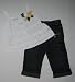 Apparel : Calvin Klein Jeans Girls 2 Piece Top & Bottom Set