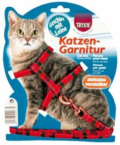 Trixie Katzengeschirr mit Leine 