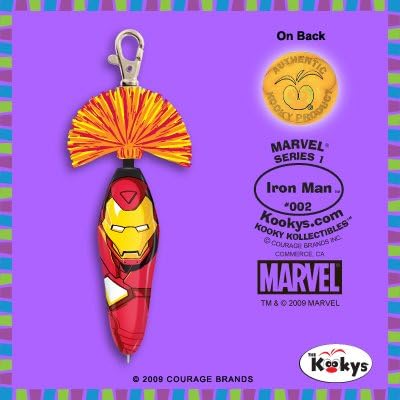 Iron Man Koky Kollectibles Series 1 Marvel's Pen & Clip #002