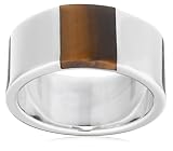 Image of Fred Bennett Silver and Tiger Eye Ring