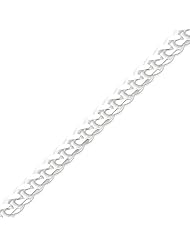 Sterling Silver 9mm Curb Chain - 20 Inch