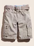 GUESS Kids Boys Cargo Shorts with Belt