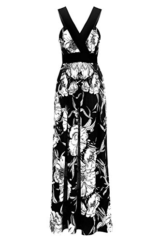 G2 Chic Women's Printed Multicolor Maxi Dress