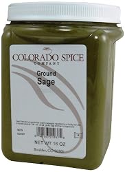 Colorado Spice Sage, Ground, 16-Ounce Jars (Pack of 2)