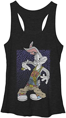 Looney Tunes Bugs Bunny Bling Womens S Graphic Racerback Tank - Fifth Sun