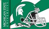 NCAA Michigan State Spartans Helmet Design 3' X 5' Flag with Grommets