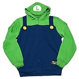 スーパーマリオ コスチュームパーカー（ルイージ） Mサイズ ［並行輸入品］