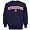 Syracuse Orange Navy Blue Arch Logo Classic Fleece Sweatshirt